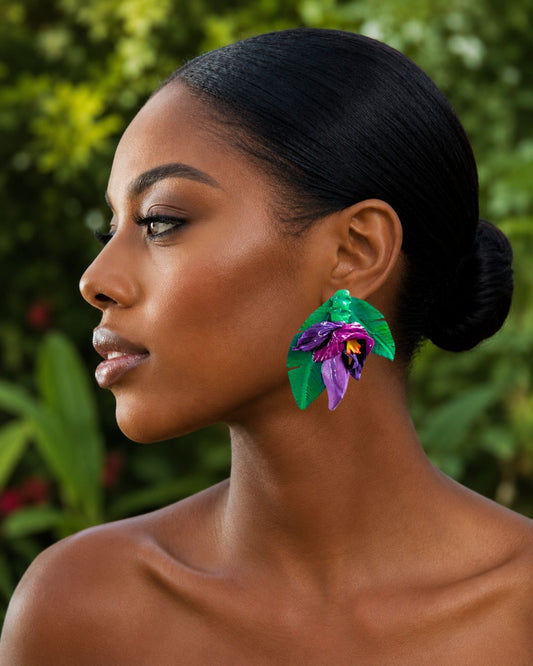 Banana Blossom Earring